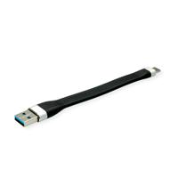 11029014-10 Roline USB 3.2, Male USB A to Male USB C, 110mm