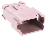 dt04-12pd-ce07 Deutsch, DT Automotive Connector Socket Brown 12 Way, Crimp Termination DT04-12PD-CE07