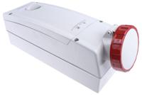 5616387 Scame Switchable IP67 Industrial Interlock Socket 3PN+E, Earthing Position 6h, 63A, 415 V