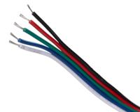 265-1551 RS PRO 12V dc Blue, Green, Red, White LED Strip Light, 4000K Colour Temp, 1m Length