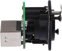 rsne8fdp-b Neutrik EtherCon Series 2-Port RJ45 Female Adapter, Cat5e, Unshielded