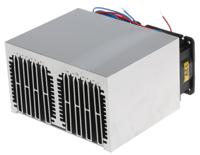 la-7-100-12-v Fischer Elektronik Heatsink, Universal Rectangular Alu with fan, 0.12K/W, 100 x 125 x 74mm