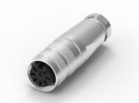 210-0233 RS PRO 8 Pole M16 Din, 5A, 250 V IP67, Screw Lock, Female, Cable Mount