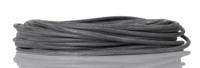187-4821 RS PRO Silicone Black Cable Sleeve, 2mm Diameter, 10m Length