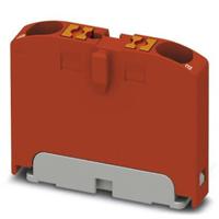 1028069 Phoenix Contact Distribution Block, 2 Way, 4mm², 24A, 690 V, Red