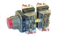 800t-a2d1 Allen Bradley 800T Series Push Button, Panel Mount, 30mm Cutout, SPST