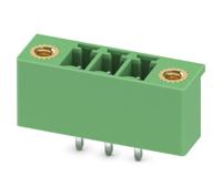 1818193 Phoenix Contact, 3.81mm Pitch, MCV 1.5/3-GF-3.81-LR, 3 Way, , Pluggable Terminal Block, Header, Through Hole, Screw