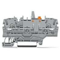2002-1971401-000 WAGO 2002-1971/401-000 TOPJOB S Series Grey, 2.5mm², 1-Level, Push In Termination, ATEX, CSA, IECEx