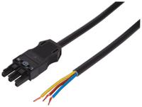 7719993106301 WAGO WINSTA Socket to Unterminated Power Cord, 3m