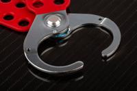 489-147 RS PRO Red 6-Lock Steel Hasp Lockout, 38mm Shackle, 38mm Attachment