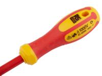 125-3089 RS PRO Pozidriv Insulated Screwdriver, MOD2 Tip, 80 mm Blade, VDE/1000V, 190 mm Overall
