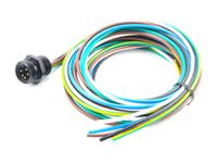 1300138079 Brad from Molex Male 5 way Mini-Change Receptacle to 5 way Free End Sensor Actuator Cable, 2 m