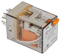 601384000040 Finder Plug-In Mount Relay, 400V ac Coil, 6A Switching Current, 3PDT, 3PDT