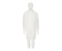 4400w2xl 3M White Unisex Visitor Coat, XXL