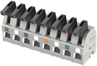 14310816202201 HARTING har-flexicon Series PCB Terminal Block, 8-Contact, 5mm Pitch, 1-Row, Spring Clamp Termination