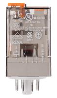 601280480040 Finder Plug In Power Relay, 48V ac Coil, 10A Switching Current, DPDT