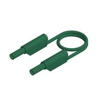 934067104 Hirschmann Test & Measurement Test Probes, 16A, 1kV, Green, 25cm Lead Length
