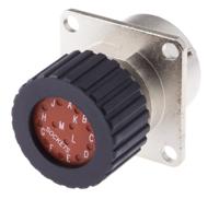 tnm0s14-0012s1l-192993-0033 ITT Cannon Circular Connector, 12 Contacts, Panel, Standard Connector, Socket, Female, IP67, Trident Neptune Metal