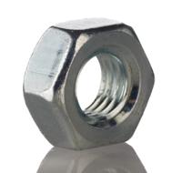 527-628 RS PRO, Bright Zinc Plated Steel Hex Nut, DIN 934, M10