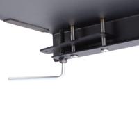 dskcrnrslv StarTech.com Desk Mounting Steel Desk Corner Sleeve