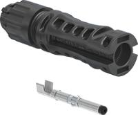 320321p0010 Staubli MC4-Evo 2 Series, Male, Panel Mount Solar Connector, Cable CSA, 4mm², Rated At 45A, 1.5 kV PV-KST4