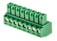 1803633 Phoenix Contact, 3.81mm Pitch, MC 1.5/ 8-ST-3.81, 8 Way, , Pluggable Terminal Block, Plug, Cable Mount, Screw