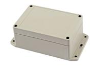 rp1135bf Hammond RP Series Light Grey ABS General Purpose Enclosure, IP65, Flanged, Light Grey Lid, 125 x 85 x 55mm