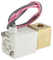 vdw22naa SMC 2/2 Pneumatic Solenoid Valve - Solenoid/Spring G 1/8 VDW Series 24V dc