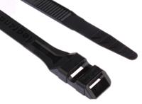 0-319-16 Legrand Cable Tie, 265mm x 9 mm, Black PA 12, Pk-100