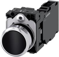 3su1150-0ab10-1fa0 Siemens SIRIUS ACT 3SU11 Series Push Button, Panel Mount, 22mm Cutout, SPDT