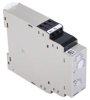 h3dk-m1-24-240vacdc Omron H3DK Series DIN Rail Mount Timer Relay, 24 → 240V ac/dc, 1-Contact, 0.1 s → 1200h, SPDT