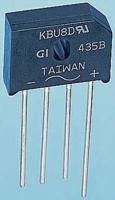 kbu8m-e451 Vishay Bridge Rectifier, 8A, 1000V, 4-Pin