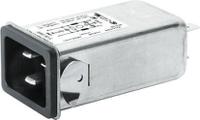 51302000 Schurter 16A, 250 V ac Panel Mount Filtered IEC Connector 5130.2000