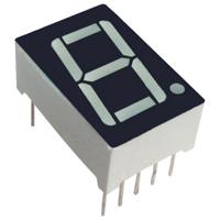 sc05-11sykwa SC05-11SYKWA Kingbright 7-Segment LED Display, CC Yellow 120 mcd RH DP 12.7mm