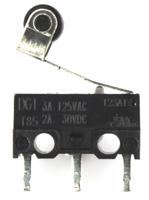dg13-b1ra ZF Roller Lever Micro Switch, PCB Terminal, 3 A @ 125 V ac, SPDT