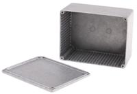 rtm500717-nat CAMDENBOSS 5000 Series Grey Die Cast Aluminium Enclosure, IP54, Grey Lid, 121 x 95 x 61mm
