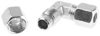 w08lcf Parker Steel Zinc Plated Hydraulic Elbow Compression Tube Fitting, W08LCF