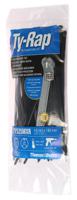 7tcg009200r0023-ty525mxr Thomas & Betts Cable Ties, Weather Resistant, 185.67mm x 4.83 mm, Black Nylon, Pk-100