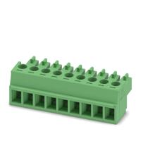 1803646 Phoenix Contact, 3.81mm Pitch, MC 1.5/ 9-ST-3.81, 9 Way, , Pluggable Terminal Block, Plug, Cable Mount, Screw