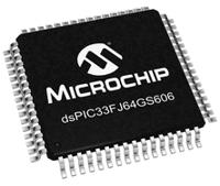 dspic33fj64gs606-50ipt DSPIC33FJ64GS606-50I/PT Microchip, 16bit Digital Signal Processor 50MHz 64 kB Flash 64-Pin TQFP