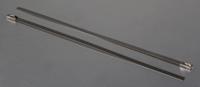 159-5357 RS PRO Cable Tie, Ball Lock, 200mm x 4.6 mm, Metallic 316 Stainless Steel, Pk-100