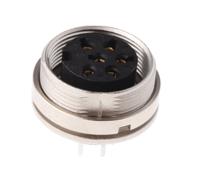 kgr-60 Lumberg, KGR 6 Pole M16 Din Socket, DIN EN 60529, 5A, 250 V ac IP40, Female, Panel Mount