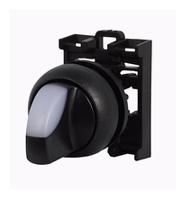 284398-m22s-wlkv-w Eaton RMQ Titan Series 2 Position Selector Switch Head, 22mm Cutout, White Handle
