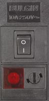 pxd701061101 Bulgin IEC C13 6 Gang Power Distribution Unit, No, 250 V ac, Fused