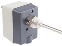 60302101-1-043-30-0-00-20-13-46-300-8-6000 Jumo Capillary Thermostat, +150°C Max, SPDT, Manual Reset, Surface Mount