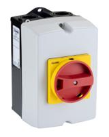 gaz016 Lovato 3P Pole Isolator Switch - 16A Maximum Current, IP65