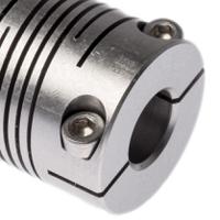 721192828 Huco Beam Coupling, 19mm Outside Diameter, 8mm Bore, 22.9mm Length Coupler