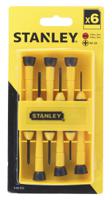 0-66-052 Stanley  Phillips; Slotted Precision Screwdriver Set, 6-Piece
