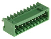 1881639 Phoenix Contact, 2.5mm Pitch, COMBICON MCV, 10 Way, , Pluggable Terminal Block, Header, Through Hole, Solder