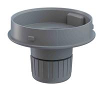 26170005 Werma IP66 Rated Grey Mounting Base